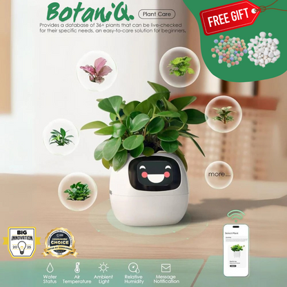 BotaniQ.® Ivy Ai Smart Plant Pot